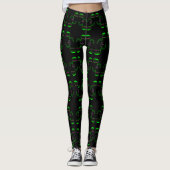 Nouveauté Venus Flytrap Impression Leggings (Devant)
