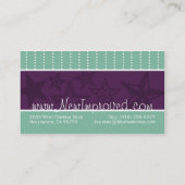 Nouveautés et amélioration des Cartes de visite Co (Dos)