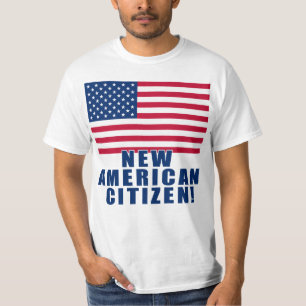 Nouveaux cadeaux et T-shirts américains de citoye