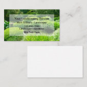 Nouveaux Cartes de visite paysagers (Devant / Derrière)