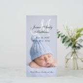 Nouveaux Cartes photos pour bébés garçons (Debout devant)