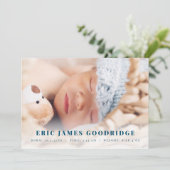 Nouveaux Cartes photos pour bébés garçons (Debout devant)