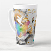 Nouveaux Débuts - Mug Latte (Angle gauche)