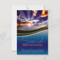 Nouveaux débuts Sunrays Special party Invitation