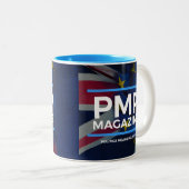 Nouveaux drapeaux de la tasse UK/EU de magazine de (Devant droit)