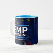 Nouveaux drapeaux de la tasse UK/EU de magazine de (Devant gauche)