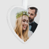 Nouveaux mariés 1ère photo de Noël (devant)