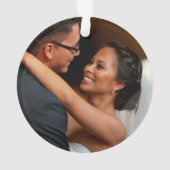 Nouveaux mariés Premier Tartan de Noël | Photo de  (dos)