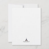 Nouveaux parents avec un bébé garçon - Carte de re (Dos)