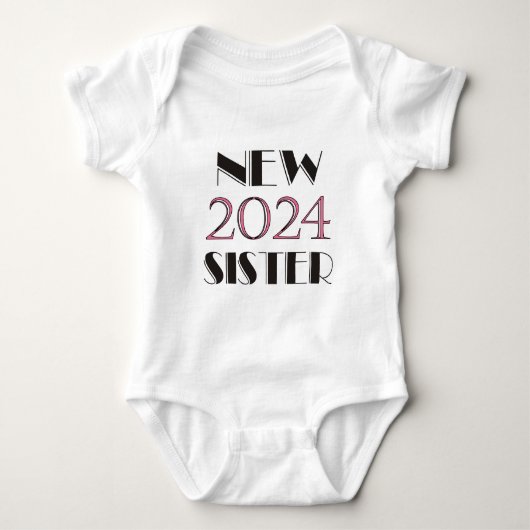 Nouveaux T-shirts pour sœur 2024 (Devant)