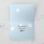 Nouvel accouchement Faire-part attendu, 3e tabulat (Intérieur)