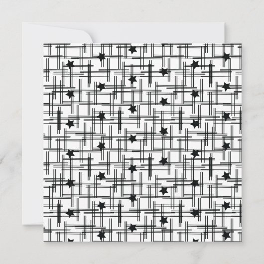 Nouvel An 2023 Carte photo noir blanc (Dos)