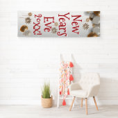 Nouvel An, Année, Signe, Or, Bannière (En situation)