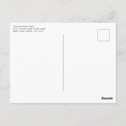 Nouvel An Argent Sove Disco Party Invitation (Dos)