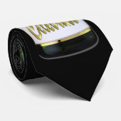 Nouvel An Bouteille Champagne Célébrer la cravate (Roulé)