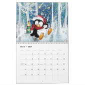 Nouvel An Cadeau Noël Design Calendrier (Mar 2027)