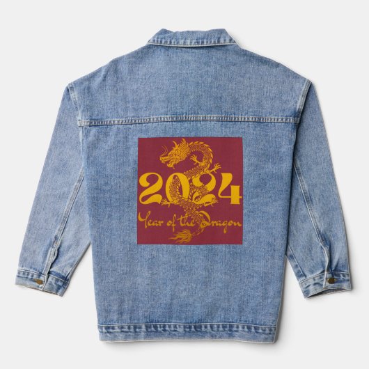 Nouvel An chinois 2024 Année du Dragon (Verso)