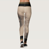 Nouvel An chinois 2024 Peinture Dragon Leggings (Dos)