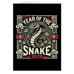 Nouvel An chinois 2025 Année du serpent Année luna