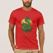 Nouvel An Chinois Du T-shirt Dragon 2024 (Devant)
