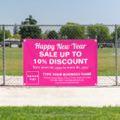 Nouvel an commercial Vente sur bannière rectangle  (Insitu)