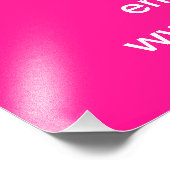 Nouvel An commercial Vente sur papier photo rose (Coin)