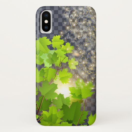 Nouvel An Coque-Mate à peine Il iPhone 8/7 Coque (Dos)