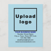 Nouvel an d'affaires Vente sur le prospectus bleu  (Dos)