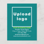 Nouvel an d'affaires Vente sur le prospectus vert  (Dos)