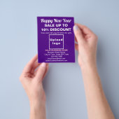 Nouvel an d'affaires Vente sur prospectus (main)