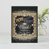 Nouvel An Eve Party Invitation (Debout devant)