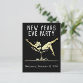 Nouvel An Eve Party Invitation (Debout devant)
