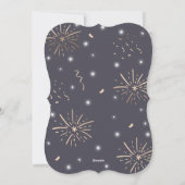 Nouvel An Faire-part de grossesse Nouvel An 2018 (Dos)