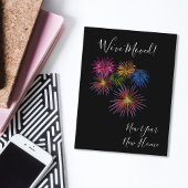 Nouvel An Faire-part mobile Nous avons déménagé Fi