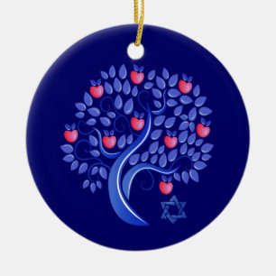 Nouvel An juif Rosh Hashanah Ornements