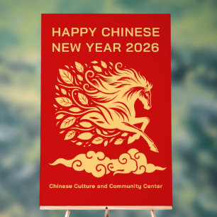 Nouvel An lunaire chinois 2026 Année du Cheval Gla