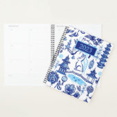 Nouvel an lunaire Rabbit Chinoiserie Planificateur (Devant avec enveloppe)