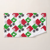 Nouvel an, Noël (Serviette à main)