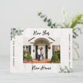 Nouvel an Nouveau foyer Faire-part mobile Photo (Debout devant)