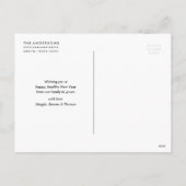 Nouvel An pétillant | Carte photo de vacances (Dos)