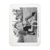 Nouvel An pétillant | Magnet photo de vacances (Vertical)