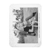 Nouvel An pétillant | Magnet photo de vacances (Vertical)