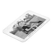 Nouvel An pétillant | Magnet photo de vacances (Côté Gauche)