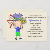 Nouvel An pour mineurs / Invitation à une fête d'a (Devant / Derrière)