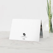 Nouvel Anniversaire Carte de remerciements (Dos)