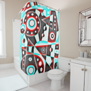 Nouvel appareil de douche no 5 rideau