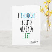 nouvel emploi bonne carte drôle rude félicitations (Fleur jaune)