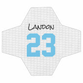 Nouvel enfant Joueur de soccer NOM Naissance Année (Plat)