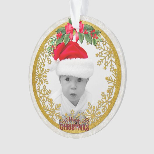 Nouvel état de naissance de bébé Noël, Faire-part  (devant)