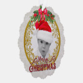 Nouvel état de naissance de bébé Noël, Faire-part  (Droite)